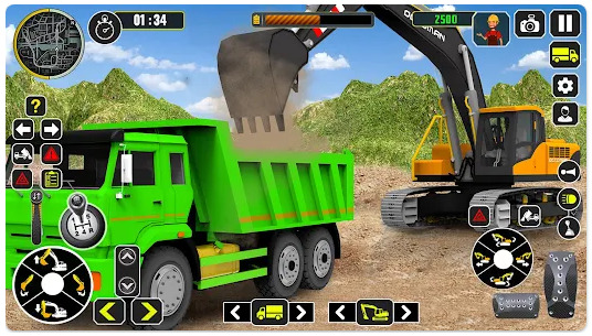 Sand Excavator Simulator Games